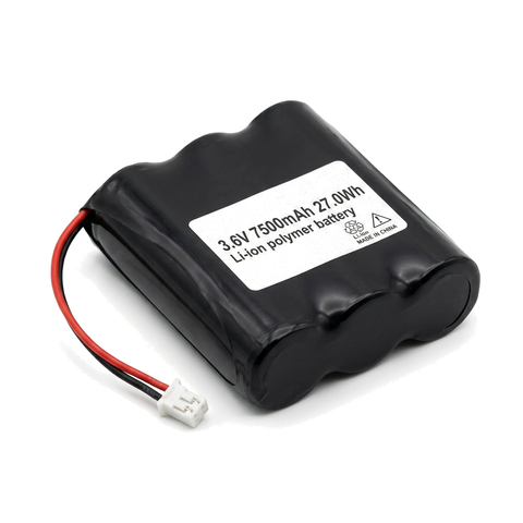 Accu voor JBL Charge 5 GSP-1S3P-CH40 7500mAh, zwart, li-ion polymeer batterij 3,6V met stekker