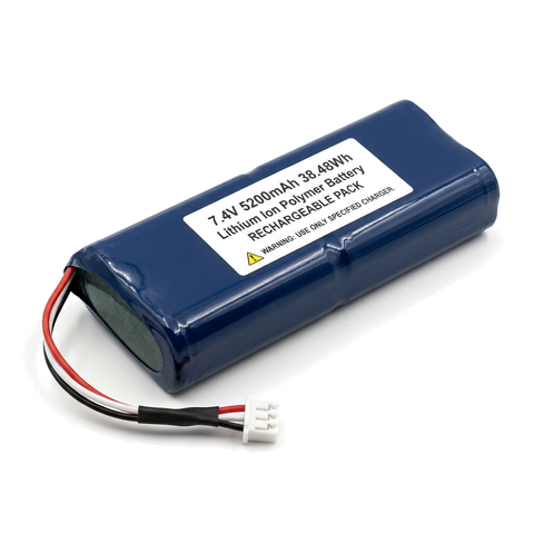 Accu voor JBL Xtreme 2 SUN-INTE-103 5200mAh, donkerblauw, li-ion polymeer batterij 7,4V met stekker