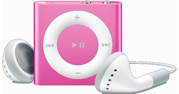Apple-iPod Shuffle 4e Generatie - Roze (A1373) (Nieuw)