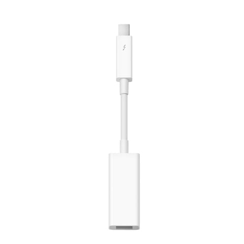 Apple Thunderbolt naar FireWire adapter A1463, wit, voorkant