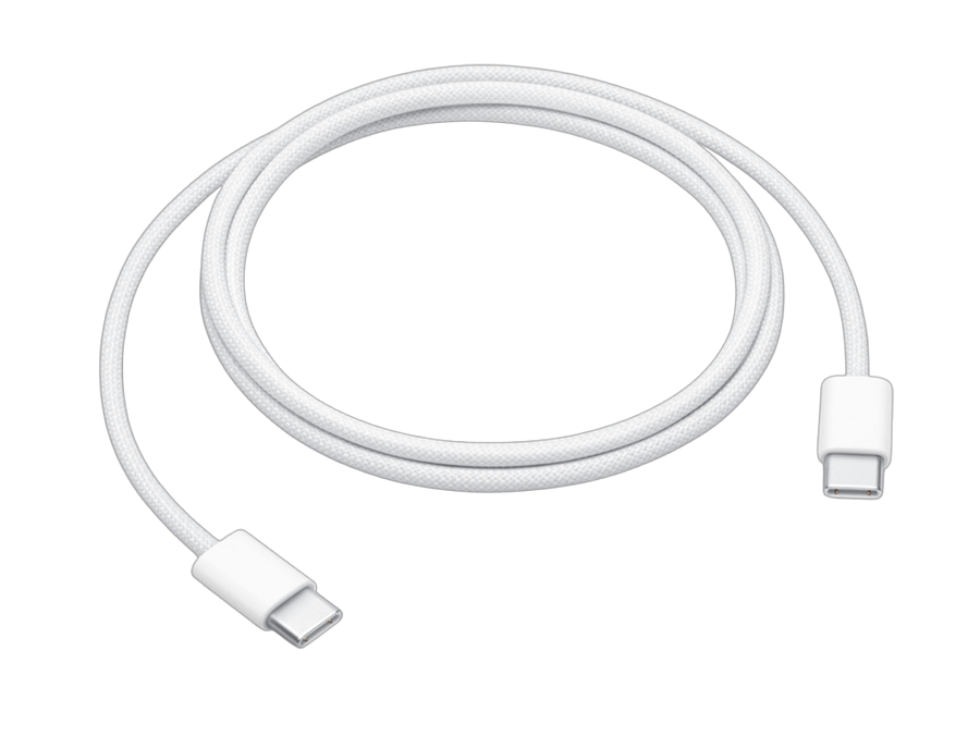 Apple-USB C naar USB C Gevlochten Oplaadkabel (Nieuw)