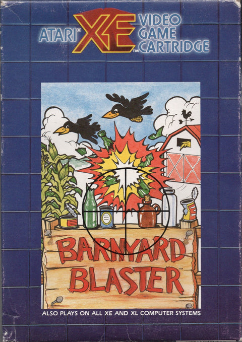 Atari XE-Barnyard Blaster (In doos) Tweedehands