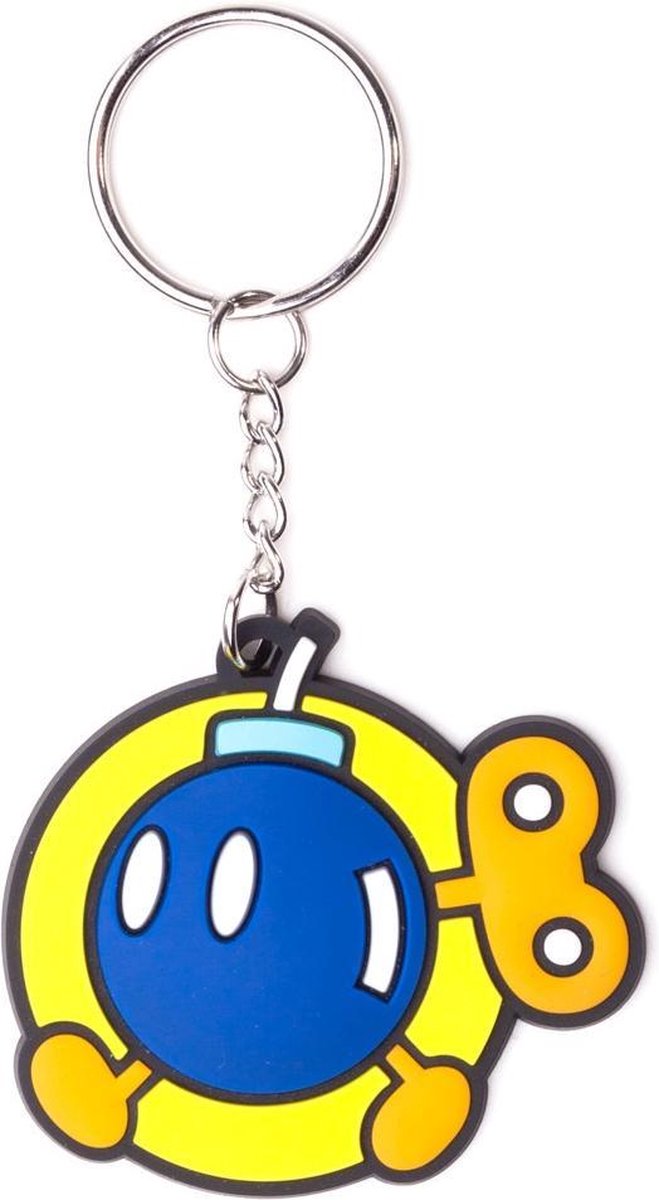 Bioworld-Super Mario Sleutelhanger - Bob-omb (Nieuw)