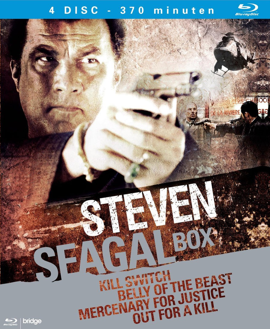 Blu-Ray-Steven Seagal Actors - 4 disc, 370 minuten (Nieuw)