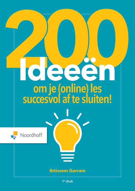 Boek-200 ideeën om je (online) les succesvol af te sluiten!-tweedehands