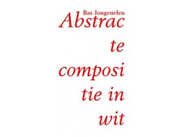 Boek-Abstracte compositie in wit-tweedehands