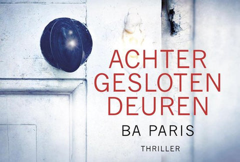 Boek-Achter gesloten deuren-tweedehands