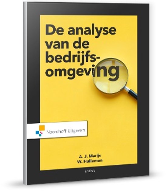 Boek-Analyse van de bedrijfsomgeving-tweedehands