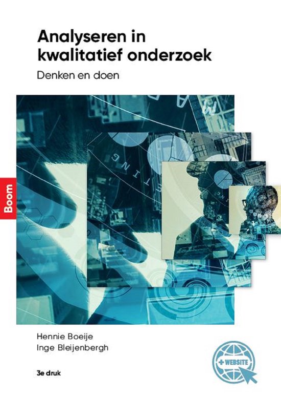 Boek-Analyseren in kwalitatief onderzoek-tweedehands