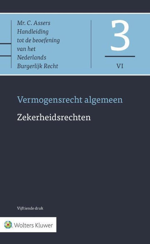 Boek-Asser-serie 3VI - Zekerheidsrechten-tweedehands
