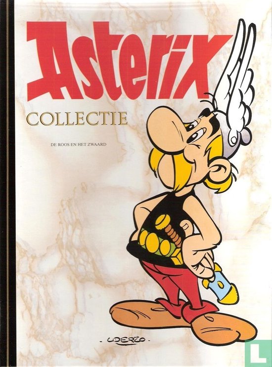 Boek-Asterix Lecturama de roos en het zwaard-tweedehands