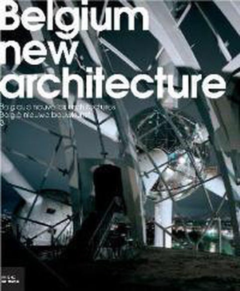 Boek-Belgium New Architecture-tweedehands