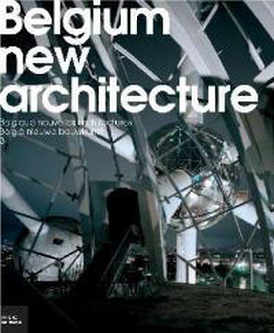 Boek-Belgium New Architecture-tweedehands