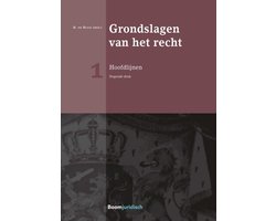 Boek-Boom Juridische studieboeken - Grondslagen van het recht 1: Hoofdlijnen-tweedehands