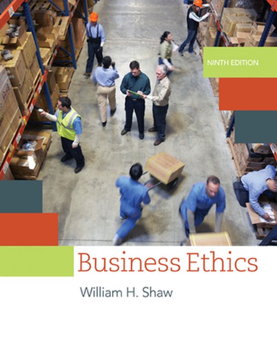Boek-Business Ethics-tweedehands
