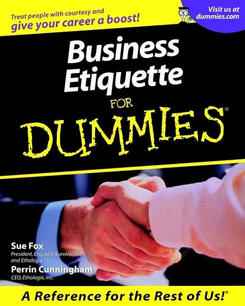 Boek-Business Etiquette for Dummies-tweedehands