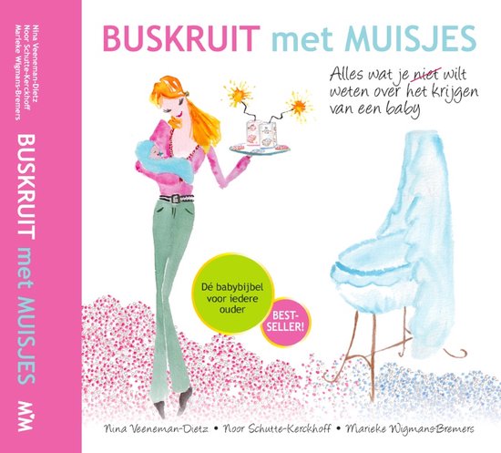 Boek-Buskruit met Muisjes-tweedehands