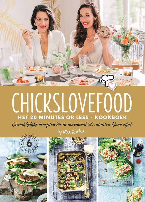 Boek-Chickslovefood - Het 20 minutes or less - kookboek-tweedehands