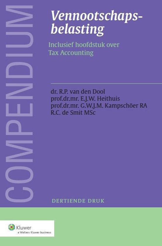 Boek-Compendium vennootschapsbelasting-tweedehands