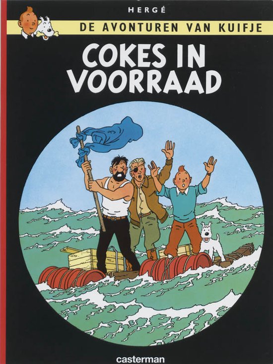 Boek-De avonturen van Kuifje - Kuifje 18 cokes in voorraad-tweedehands