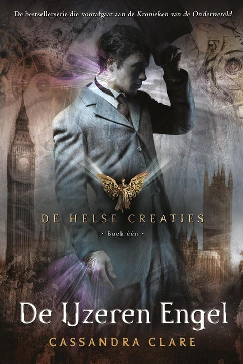 Boek-De Helse Creaties 1 - De ijzeren engel-tweedehands