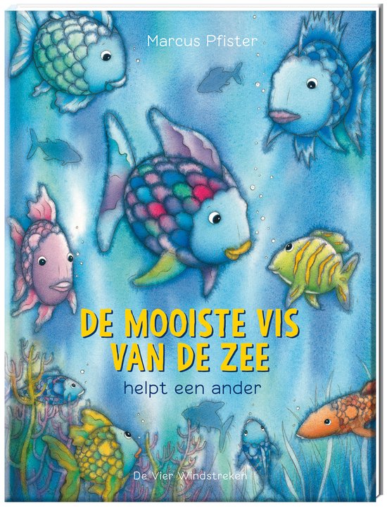 Boek-De mooiste vis van de zee - De mooiste vis van de zee helpt een ander-tweedehands