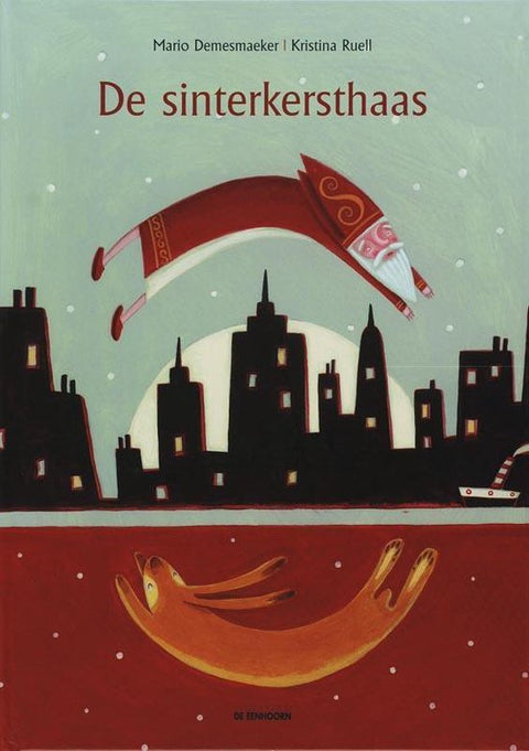 Boek-De Sinterkersthaas-tweedehands