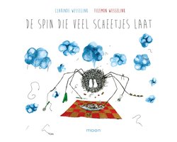 Boek-De spin die veel scheetjes laat-tweedehands
