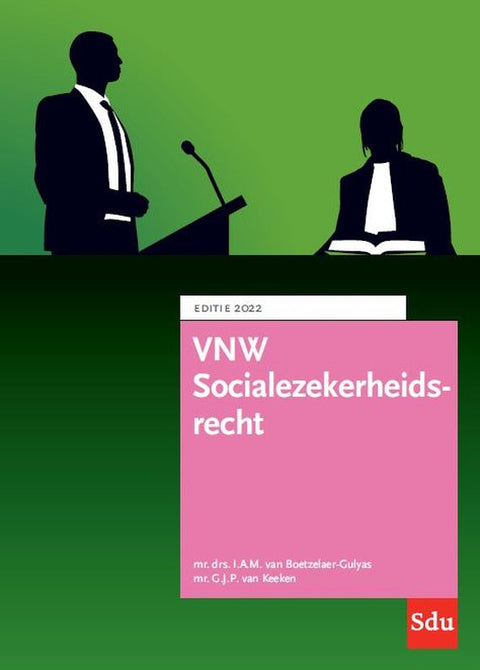 Boek-Educatieve wettenverzameling - VNW Socialezekerheidsrecht 2022-tweedehands