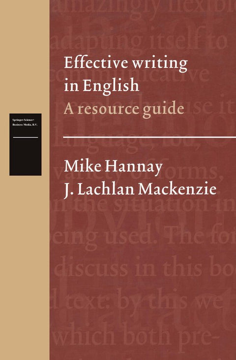 Boek-Effective writing in English-tweedehands