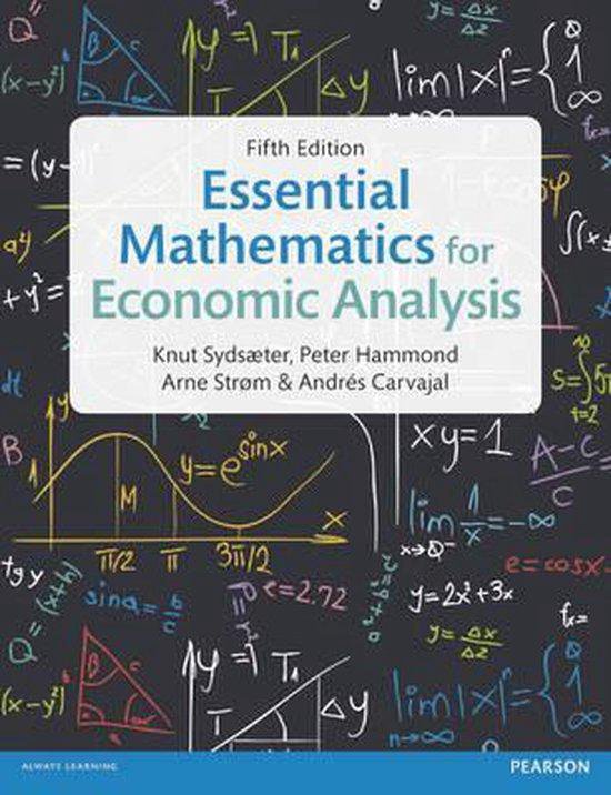 Boek-Essential Mathematics for Economic Analysis-tweedehands