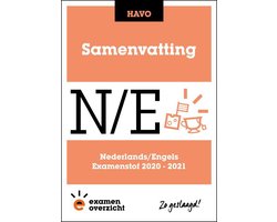 Boek-ExamenOverzicht - Samenvatting Nederlands en Engels HAVO-tweedehands