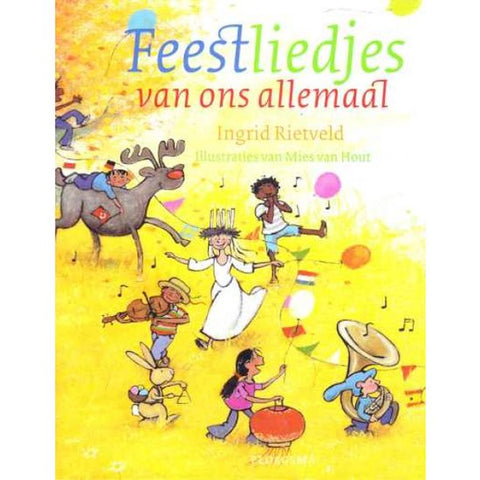 Boek-Feestliedjes van ons allemaal-tweedehands