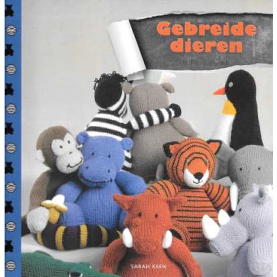 Boek-Gebreide dieren-tweedehands