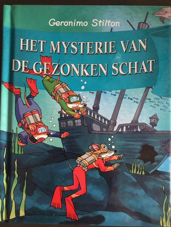 Boek-Geronimo Stilton - Het mysterie van de gezonken schat-tweedehands