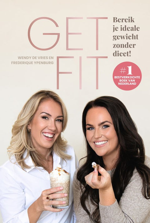Get Fit, Wendy de Vries en Frederique Ypenburg, boekomslag voorkant, tweedehands