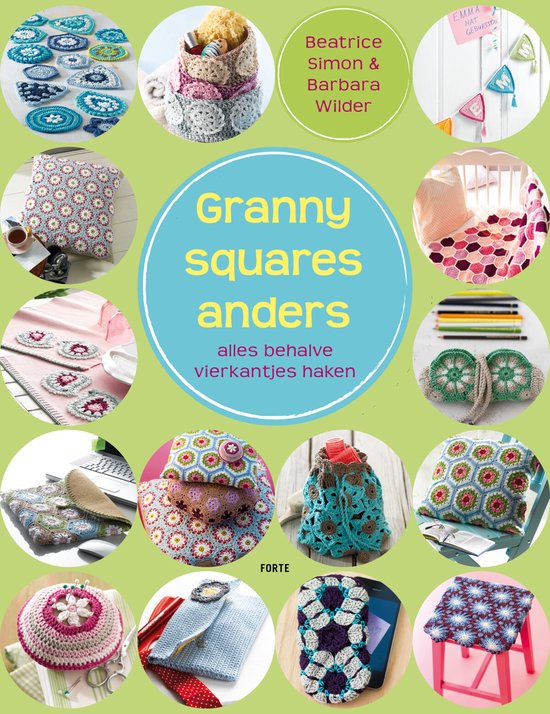 Boek-Granny squares anders-tweedehands