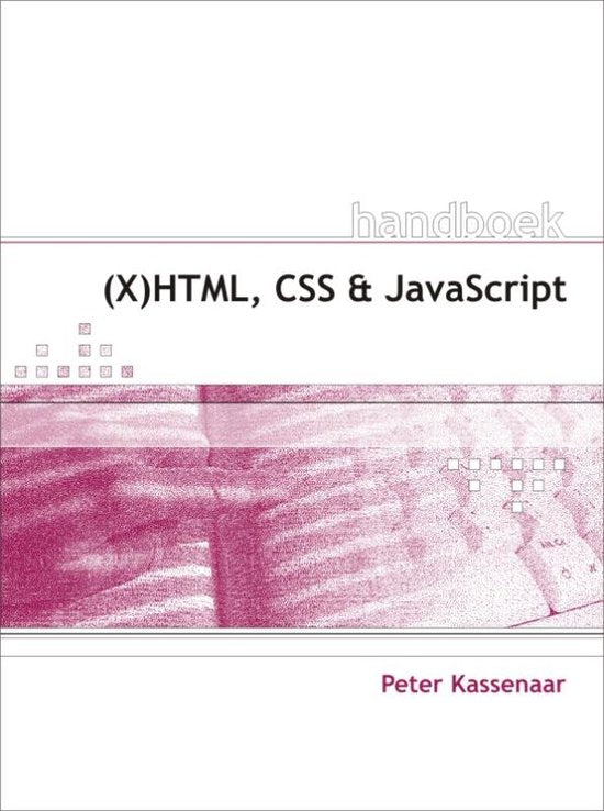 Boek-Handboek (X)HTML, CSS en JavaScript-tweedehands