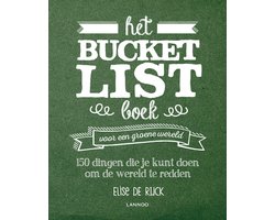 Boek-Het Bucketlist boek voor een groene wereld-tweedehands