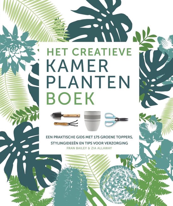 Boek-Het creatieve kamerplantenboek-tweedehands