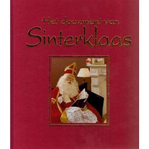 Boek-Het document van Sinterklaas-tweedehands