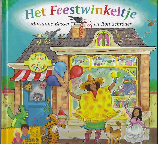 Boek-Het feestwinkeltje-tweedehands