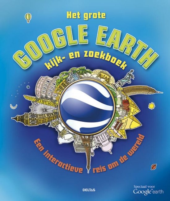 Boek-Het grote google earth kijk- en zoekboek-tweedehands