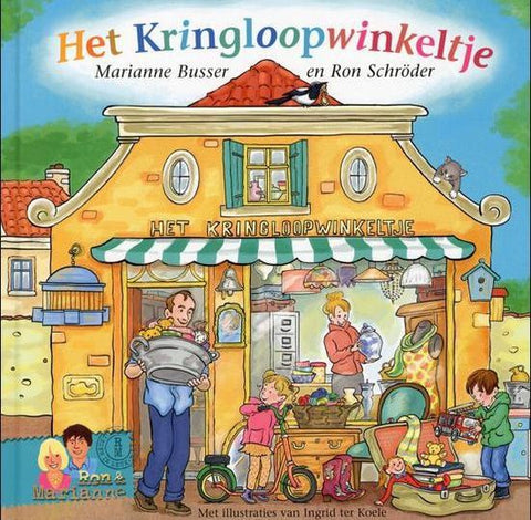 Boek-Het Kringloopwinkeltje-tweedehands
