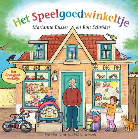 Boek-Het Speelgoedwinkeltje (Maxi-formaat 25 x 25cm)-tweedehands