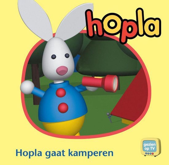 Boek-Hopla - Leesboeken 0 - Hopla gaat kamperen-tweedehands