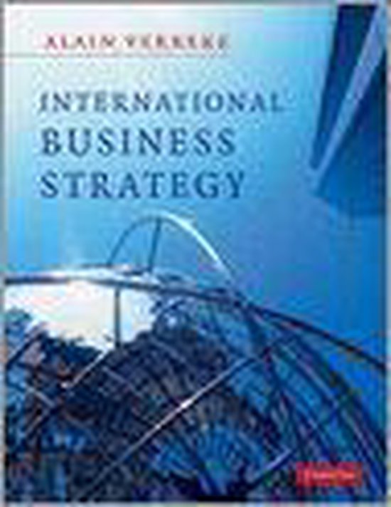 Boek-International Business Strategy-tweedehands