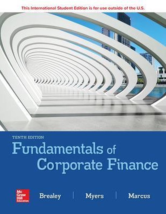 Boek-ISE Fundamentals of Corporate Finance-tweedehands