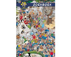 Boek-Jan van Haasteren zoekboek-tweedehands