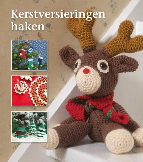 Boek-Kerstversieringen haken-tweedehands